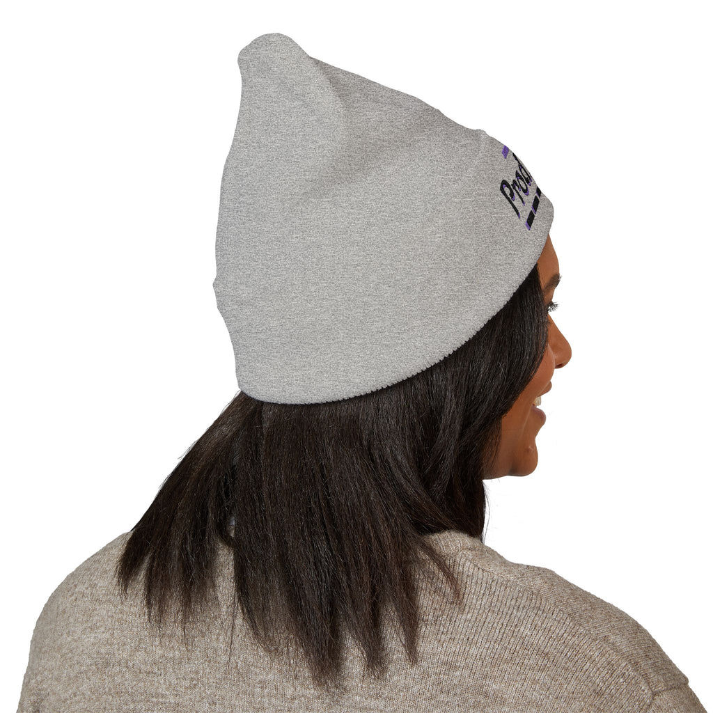 XLVII Embroidered CRØW Beanie — (1ST CRØW EDITIØN)