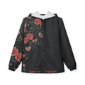 XLVII (Rose Heart) Windbreaker – Gothic Hooded Windbreaker 1ST EDITIØN