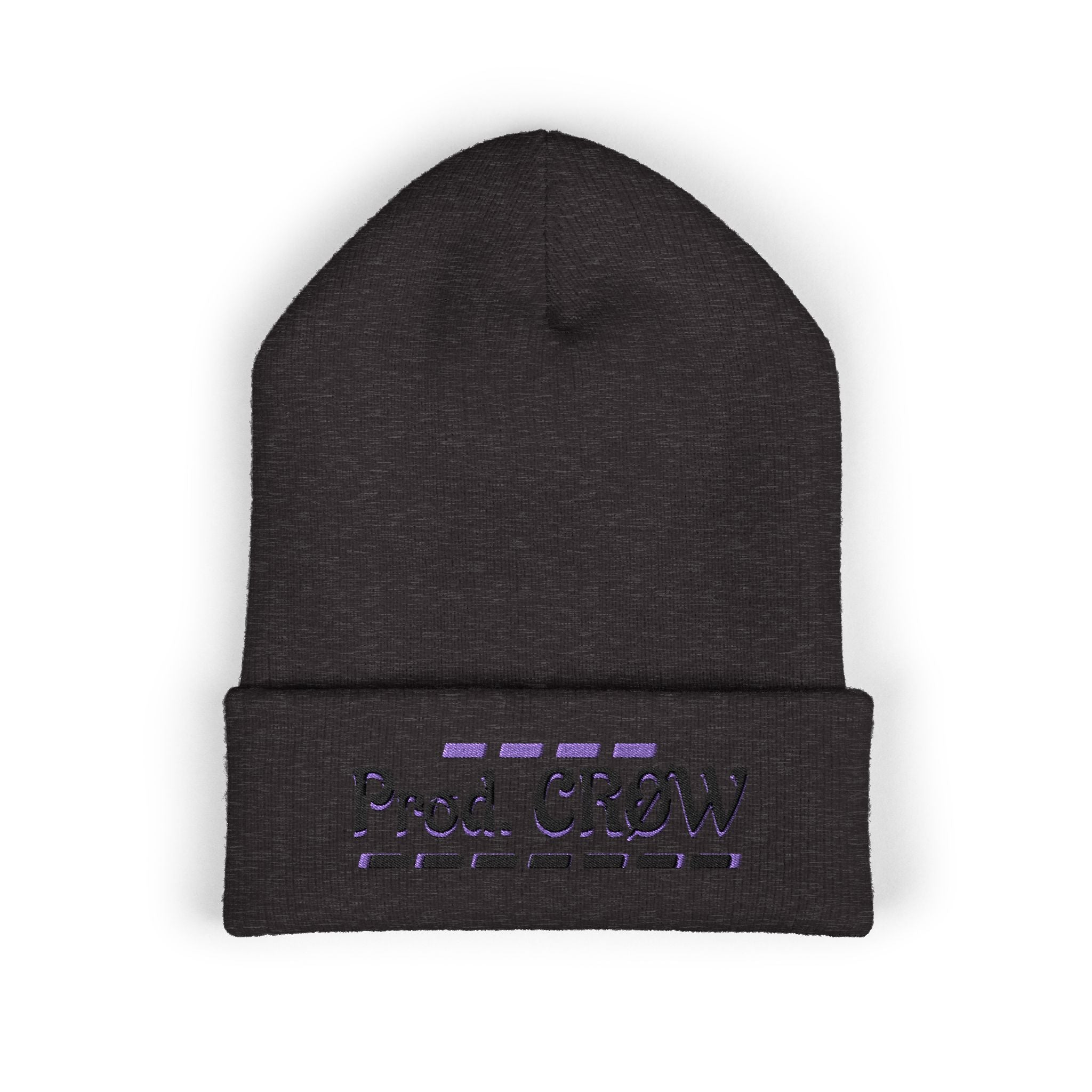 XLVII Embroidered CRØW Beanie — (1ST CRØW EDITIØN)