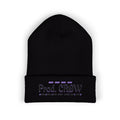 XLVII Embroidered CRØW Beanie — (1ST CRØW EDITIØN)