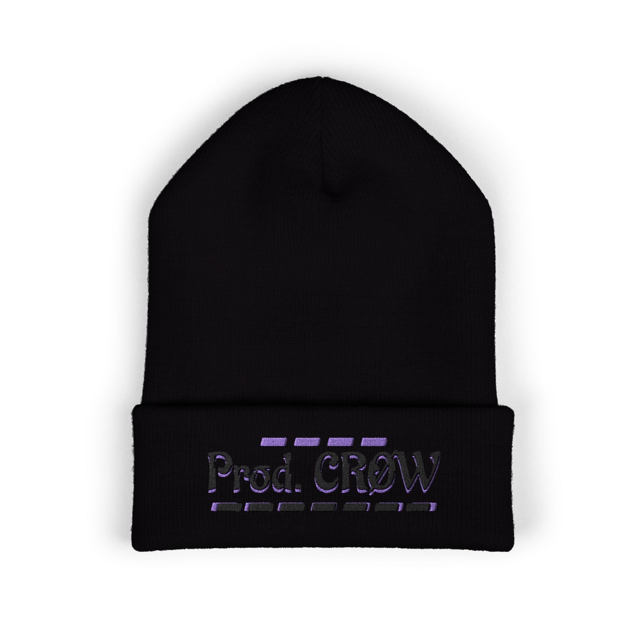 XLVII Embroidered CRØW Beanie — (1ST CRØW EDITIØN)