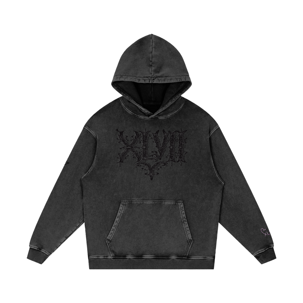 washed,hoodie,gothic,xlvii,47,mens,womans,size,snowwash,snowwashed,washedhoodie,pullover,top,allsize,designer,colorado,denver